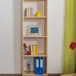 Abverkauf Regal Kiefer massiv Vollholz natur 001 - Abmessung 200 x 50 x 30 cm(H x B x T)