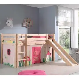 Astrid Halbhochbett Frühling - Kieferholz Sale