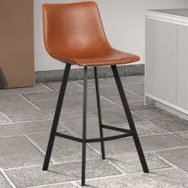 Barhocker Ozan 68cm - cognac Beliebt