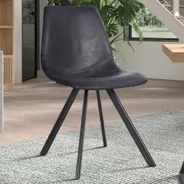 Preisreduziert Stuhl Emmy - schwarz