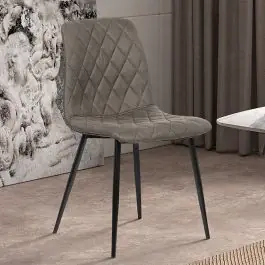 Kostenloser Rückversand Esszimmerstuhl Maletto - grau