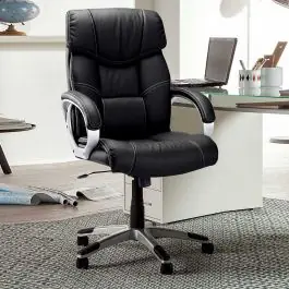 Chefsessel Dali - schwarz Preisknaller