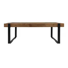 Top-Preis Couchtisch Norton 130x60cm - recyceltes Teakholz/Eisen