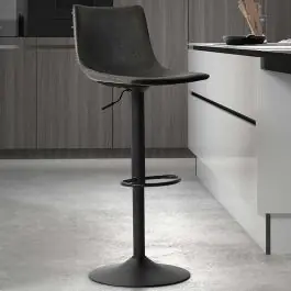 Preisreduziert Verstellbarer Barhocker Fontana - anthrazit