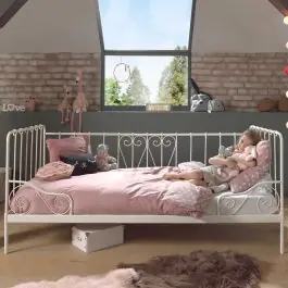 Jetzt Kaufen Kabinenbett Alice 90x200 cm Metall - weiß