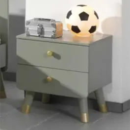 Online Kaufen Nachttisch Billy retro 2 Schubladen - olivgrün