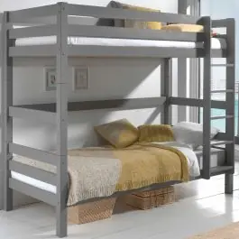 Preis Gesenkt Etagenbett Claire hoch - grau