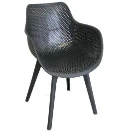 4er Set Gartenstühle Jelle - anthrazit Sofort Bestellen