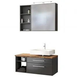 Badkombination Dasa 5 rechts - graphit/grau matt Jetzt Bestellen