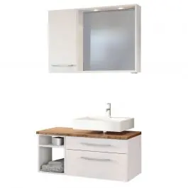 Angebot Badkombination Dasa 2 rechts - weiß