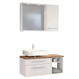 Günstig Badkombination Dasa 2 links - weiß