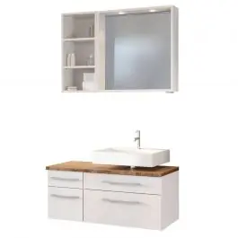 Badkombination Dasa 3 rechts - weiß Meistverkauft