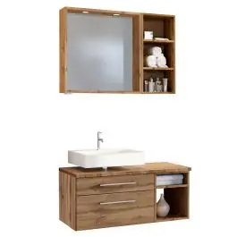 Wochenendangebot Badkombination Dasa 1 links - wotan Eiche