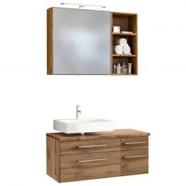 Aktuell Badezimmer Kombination Dasa 7 links - wotan Eiche