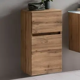 Badezimmerschrank Kornel 40cm 1 Tür und 1 Schublade - Eiche Heißes Angebot