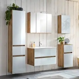 Badkombination Helina 5 5-teilig - Eiche/Weiß Bestseller