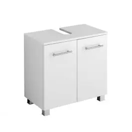 Sonderaktion Waschbeckenschrank Pollet 60cm 2 Türen - weiß