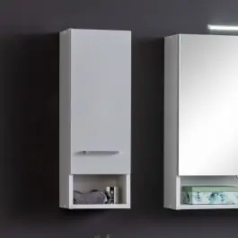 Preis Gesenkt Hängeschrank Ricca 25cm 1 Tür - weiß/hellgrau