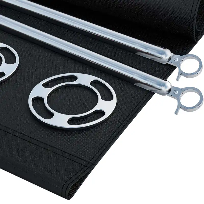 Kracherpreis ROYAL | Cafe Tuch Barrier | 150x70 | Schwarz | Absperrung