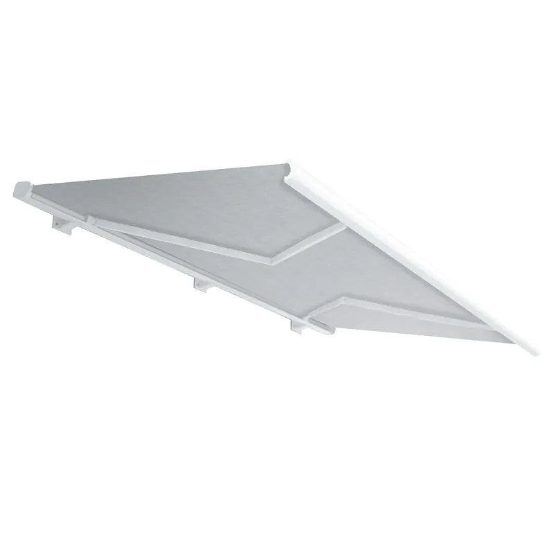 SANTIAGO | Vollkassettenmarkise | Elektrisch | B:T 3,0 x 2,5 m | Grau | Neigungswinkel 5° bis 90° Garantierte Lieferung