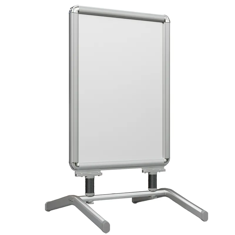 Aktuell SEATTLE | Plakatständer | A1 | Grau | Premium | Doppelseitig