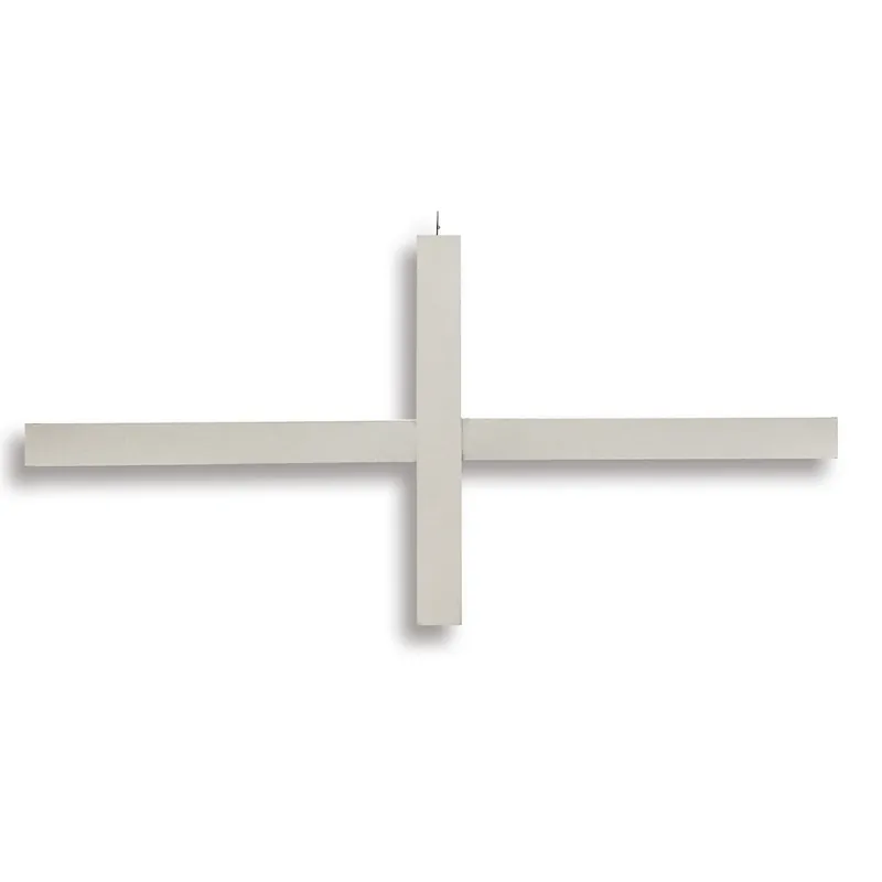 Super-Preis CALGARY | Querschiene Lang | 24x32x1250mm | Weiß | Verbindungsprofil