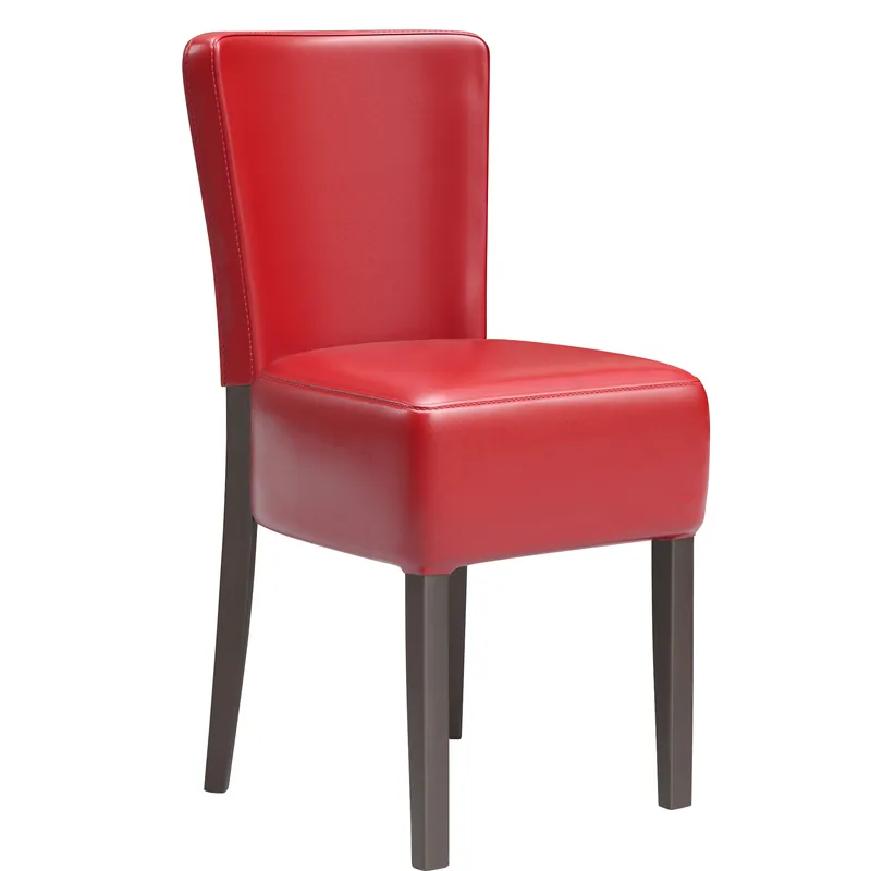 Top-Seller LUCA FULL | Bistrostuhl | Rot | Leder