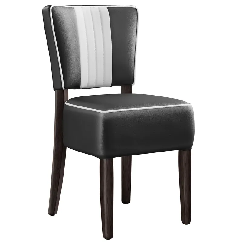 AMERICAN 2 | Dinerstuhl | Schwarz | Leder Bestseller