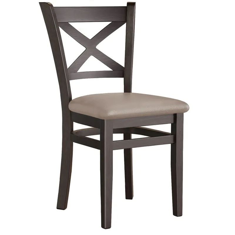 VALENTINO | Bistrostuhl | Taupe | Leder Markenware