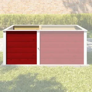Geprüft weka Ergänzungssatz Hochbeet Modular , 21 mm, rot, 67 cm