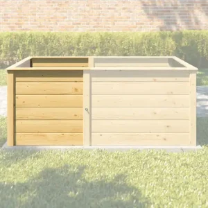 Geprüft weka Ergänzungssatz Hochbeet Modular , 21 mm, natur, 67 cm