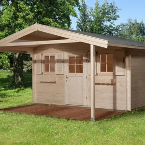 Geprüft weka Gartenhaus 135 A 4,6x5,1m