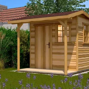 Geprüft weka Gartenhaus 820 - 3,4x4,0m