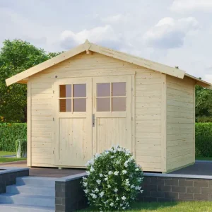 Echt weka Gartenhaus 122 - 3,8x2,7m