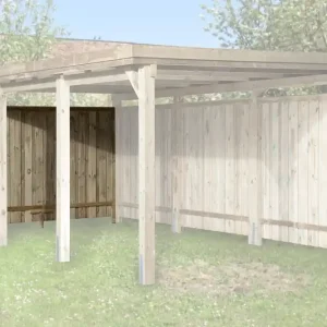 Abverkauf Rückwand für Carports, kdi, 20 mm