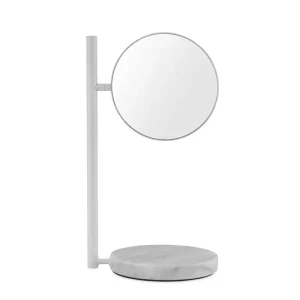 Kostenfreie Lieferung Normann Copenhagen Taschenspiegel H: 39 cm - Weiß