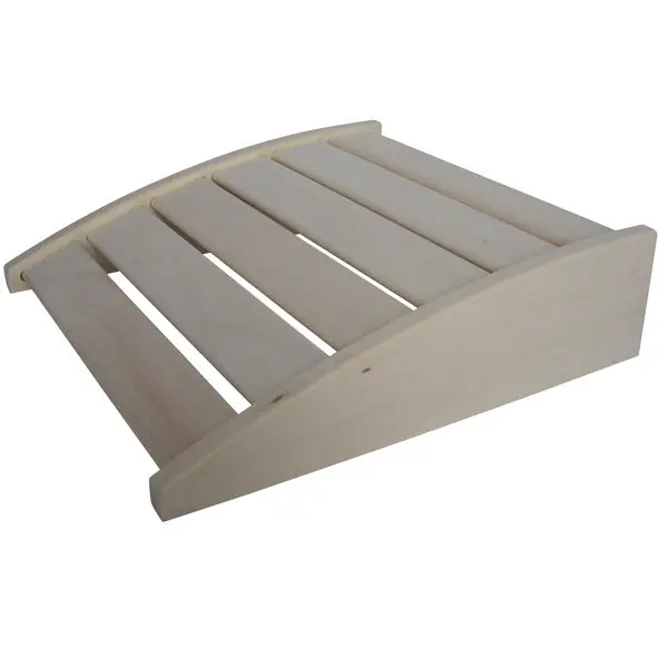 Sauna Kopfstütze aus Espenholz (groß) Direktkauf