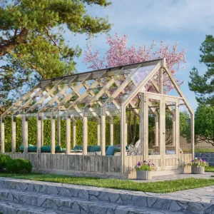 Palmako Gewächshaus Emilia 13,8 m² Gratis Versand