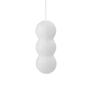 Normann Copenhagen Puff Multitude Pendelleuchte Ø: 23 cm - Weiß Kostenloser Rückversand