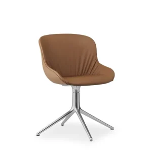 Begrenztes Angebot Normann Copenhagen Hyg Comfort Stühl SH: 46 cm – Brandy/Aluminium