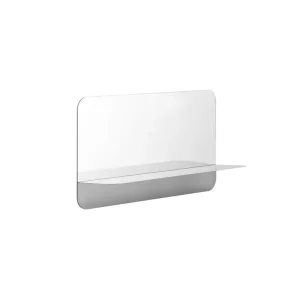 Normann Copenhagen Horizon Horizontaler Wandspiegel L: 80 cm – Edelstahl Neue Kollektion