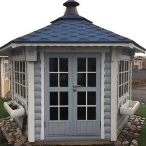 Grillpavillon Victoria 6,5 m2, schwarz, ohne Grillanlage, 1 von 5 zum öffnen Sale