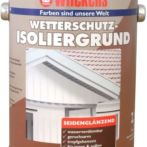 Zertifiziert Wilckens Wetterschutz-Isoliergrund Weiß 2.5l