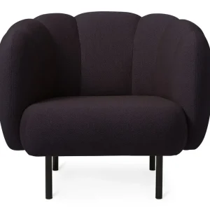 Warm Nordic Cape Lounge Chair Stitch SH: 42 cm – Aubergine Wochenendangebot