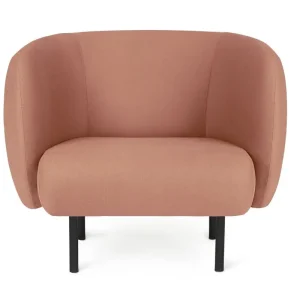 Warm Nordic Cape Lounge Chair SH: 42 cm – Blush Kostenloser Rückversand