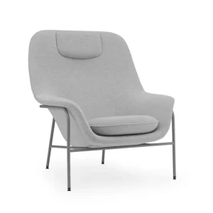 Beliebt Normann Copenhagen Drape Lounge Chair High Steel H: 103 cm - Hallingdal 0110
