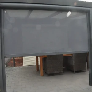 Expressversand Senkrechtmarkise GD 100 anthrazit 5 x 3 m