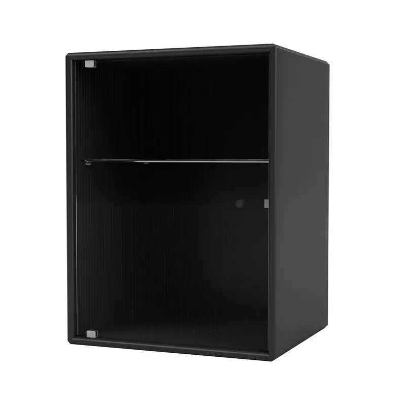 Begrenztes Angebot Montana Selection Ripple Badezimmerschrank 46,8 x 35,4 cm – 05 Schwarz