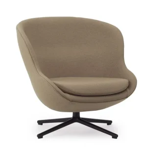 Normann Copenhagen Hyg Low Loungesessel SH: 40 cm – Gayle/Sort Aluminium Preis Gesenkt