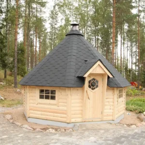 Kracherpreis Grillkota Deluxe 12 m2, schwarz, ohne Grillanlage